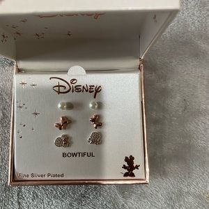 Disney Bowtiful Earrings -New in Box